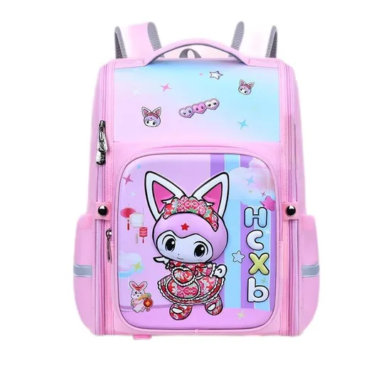 2024 New 3D Primary School Backpack Large Capacity Children′s Backpack