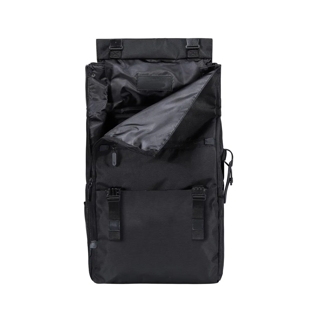 Custom Waterproof 15.6 Inch Notebook Backpack Flap Top Travel Unisex Daypack Student Laptop Backpack