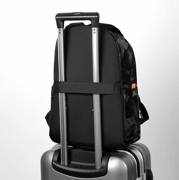 Backpack Male Junior High School Students Large-Capacity Travel Bags Computer Backpacks Men&prime; S Bags