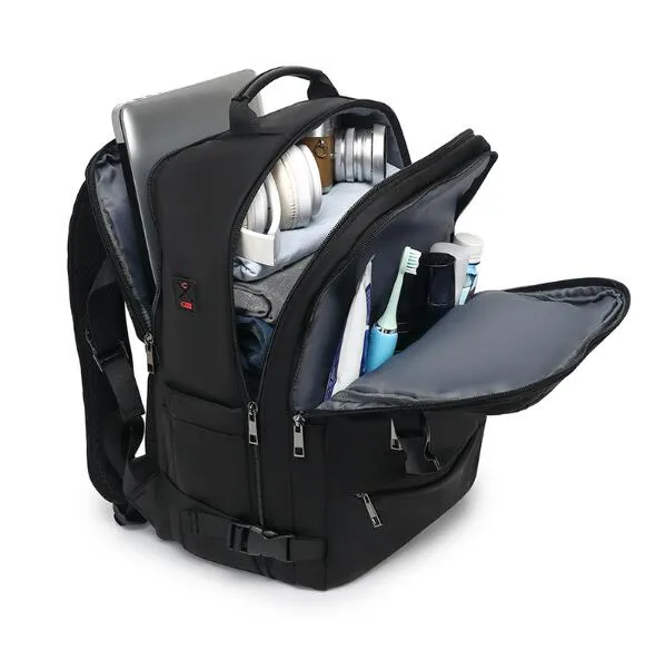 Custom Designer Waterproof 15.6 17 Inch Men&prime;s Business Anti Theft Mochilas Travel Women USB Laptop Knapsack School Bag Backpacks