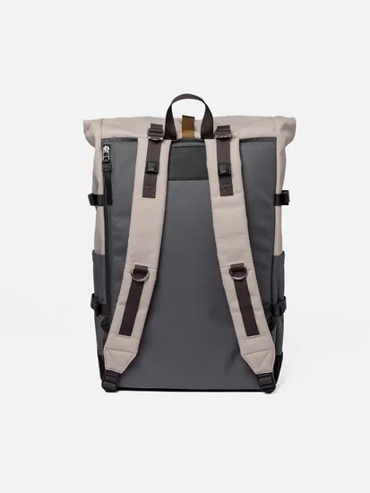 High Quality 17 Inch Custom Simple Waterproof Roll Top Backpack Business Travel Laptop Backpack