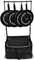 Bag Factory Luxury Rolling Travel Dance Bag Wheeled Duffel Bag Luggage with Garment Rack