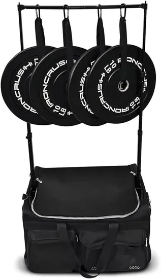 Bag Factory Luxury Rolling Travel Dance Bag Wheeled Duffel Bag Luggage with Garment Rack