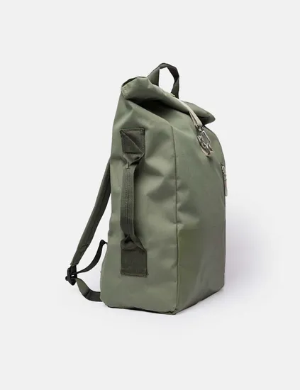 Water Resistant Roll Top Travel Backpack Laptop Bag Logo Custom Backpacks for Men