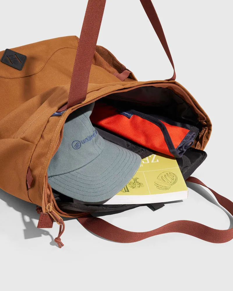 Multifunctional Nylon Beach Tote Bag Backpack with Separate Wet Pocket Outdoor Travel Bag