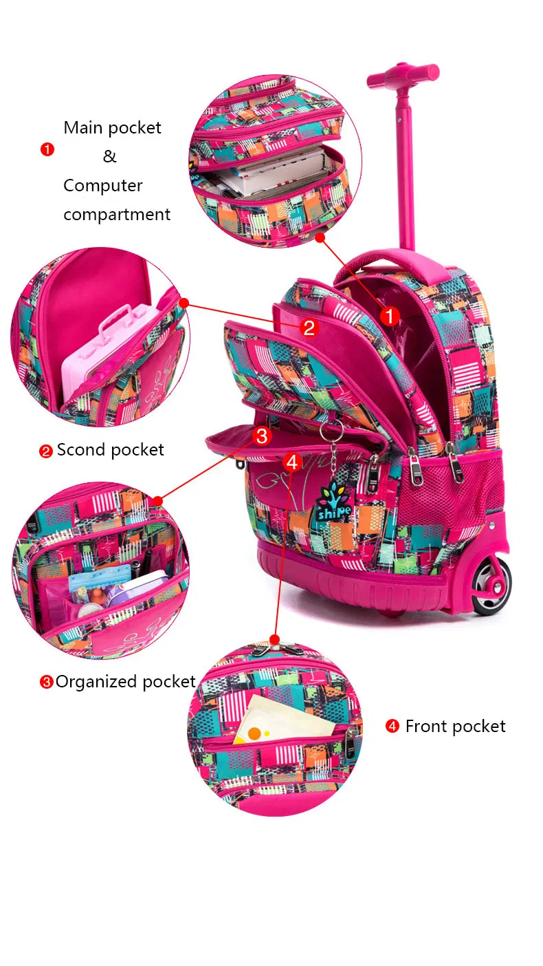 High Quality Trolly Bag for Kids Customized Trolly Bag