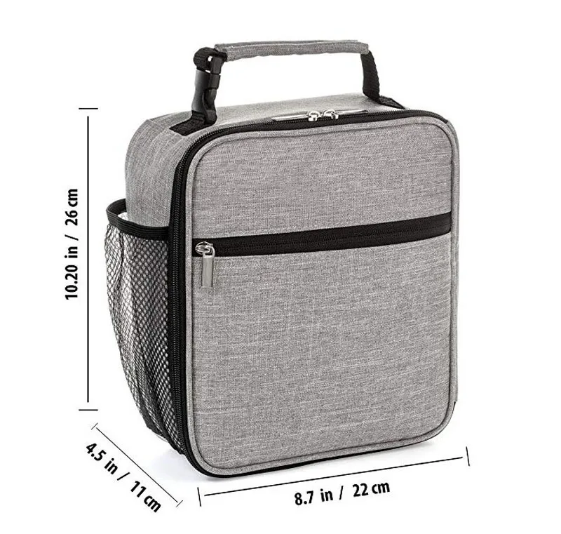New Starry Oxford Cloth Lunch Bag Double Layer Is Good for School Easy to Carry Lunch Bag at Work