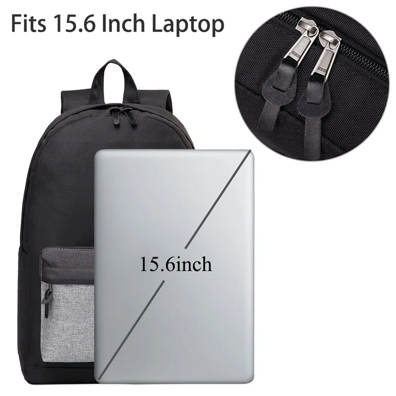 Wholesales New Design Schoolbag Leisure Waterproof Mochilas Bookbag Back Pack Book Bag School Backpack for Teenaner