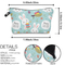 Cartoon Cute Bunny School Pencil Bag Zipper Makeup Cosmetic Pouch Waterproof
