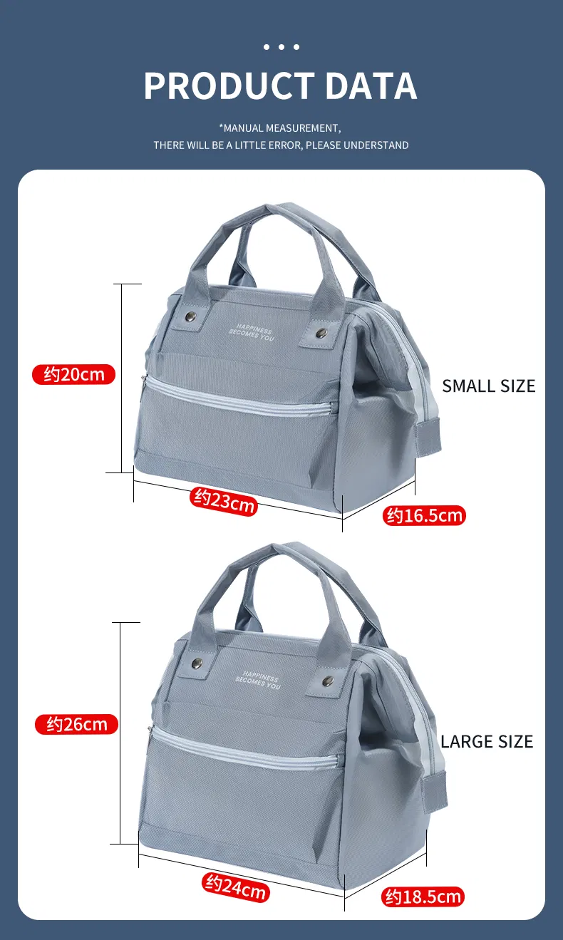 Custom Insulated Lunch Bag School Kids Keep Food Warm Bag Picnic Cooler Fitness Picnic Food Lunch Box Cooler Bag