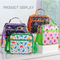 Cosmic Theme Pattern Lunch Bag Oxford Cloth Material Large Capacity Can Keep Warm for 4 Hours Cooler Bag