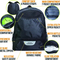 Multifunctional Soccer Backpack Sports Bag Basketball Volleyball Soccer with Separate Compartments