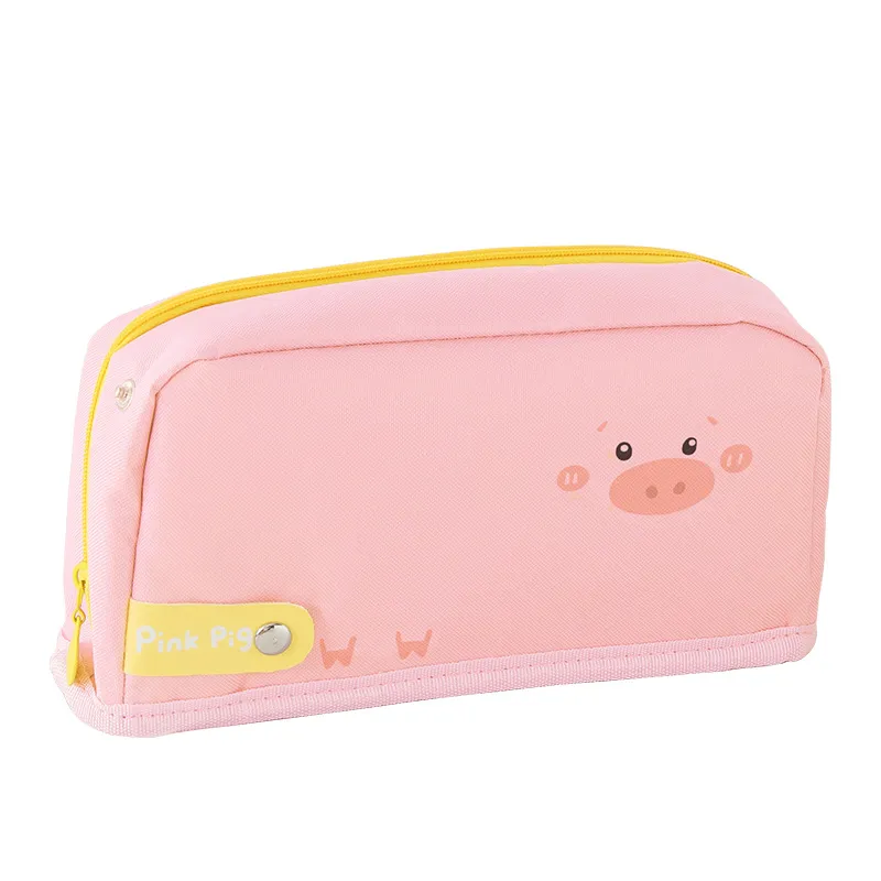 Factory Price Large Capacity Pen Case Cute Pen Bag Office Stationery Bag Pencil Case