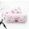 Cute Large Capacity Waterproof PU Leather Pencil Pouch Case Stationery Organizer Storage Bag Cosmetic Zipper for Girls Boys