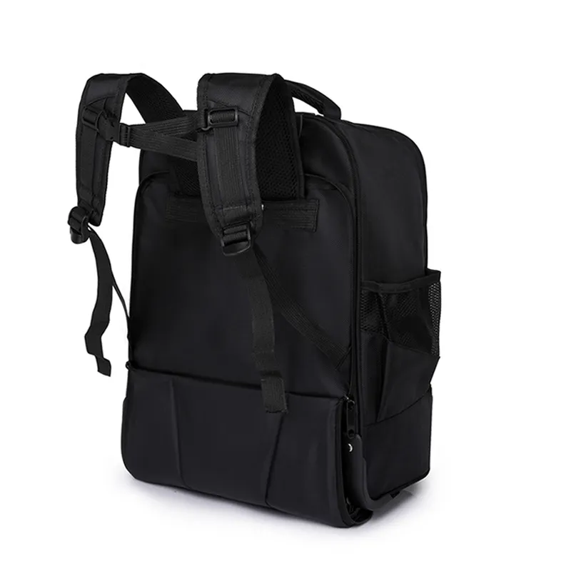 Men Wholesale Customized Wheel Trolley Travel Bag Backpack Rolling Travel Backpack Business Backpack