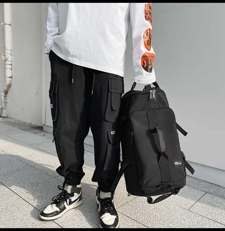 Travel Leisure Large Capacity Backpack Multifunctional Single Shoulder Diagonal Cross Travel Bag