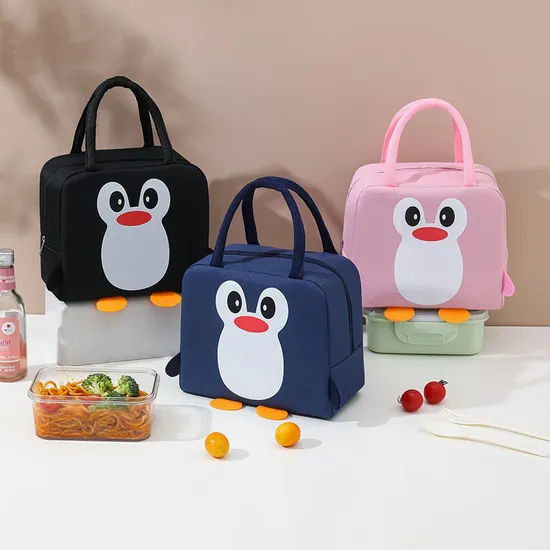 Fashionable Cute Cartoon School Kids Insulated Fitness Lunch Picnic Bag Custom Outdoor Reusable Breastmilk Lunch Cooler Bag Food