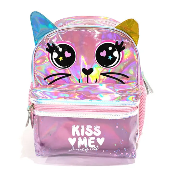 Custom Cartoon Kids Backpacks Mini Kindergarten Clear PVC Animal Backpack Children Girls Boys Backpack