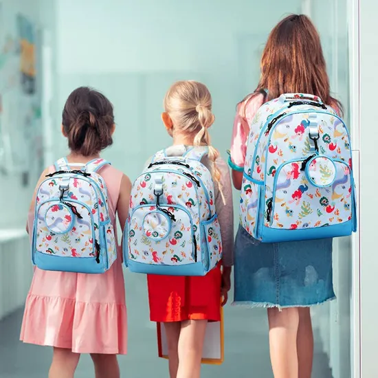 Custom Animal Cartoon Children Bag Cute Unicorn Dinosaur Kids School Bags Backpack