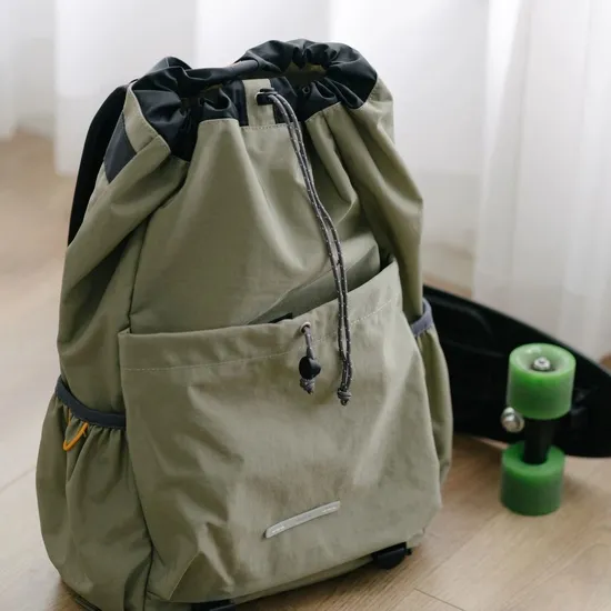 2023 New Drawstring Backpack Cycling Backpack Sports Travel Badminton Tennis Bag