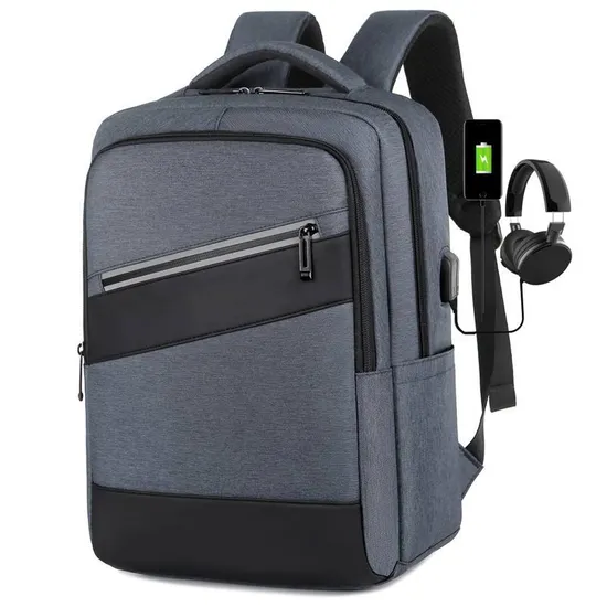 New Design Durable Mochila Smart Business Notebook Back Pack USB Charger Bagpack Nylon Casual Backpack