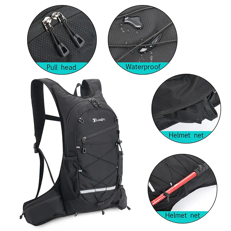 Outdoor Sports Backpack with Waterproof and Large Capacity for Hiking Mountaineering