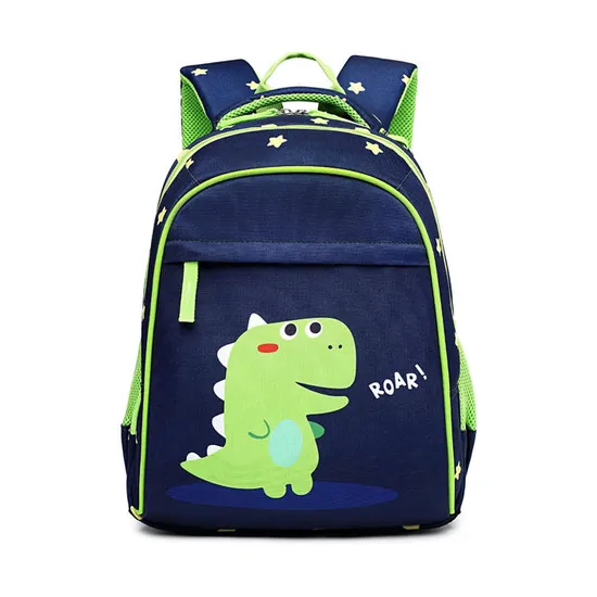 Factory Direct Sales Children School Bags Dinosaur Pattern Toddler Kids Backpack Colorful Children Schoolbag for Boys
