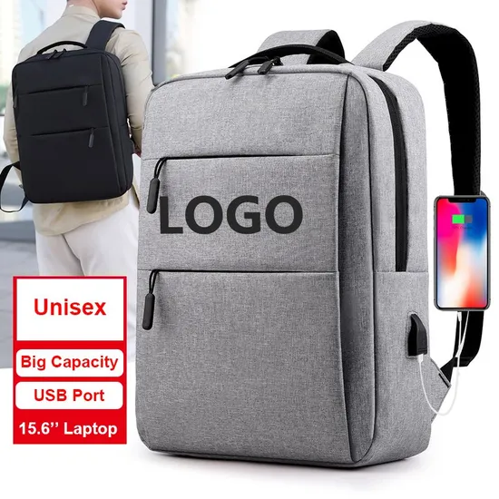 Factory Wholesale Mochilas Business Waterproof OEM Schoolbags Travel Women Men Smart Laptop Bags Backpack