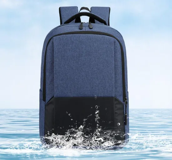 Men Woman Travelling USB Recharging 15.6 Inches Backbag Business Waterproof Laptop Backpack with USB