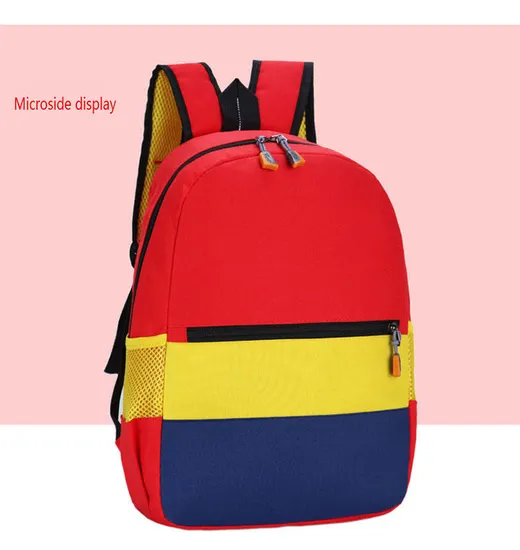 Primary School Bags Daily Used Customized Logo Printing Children Backpacks for Girls and Boys