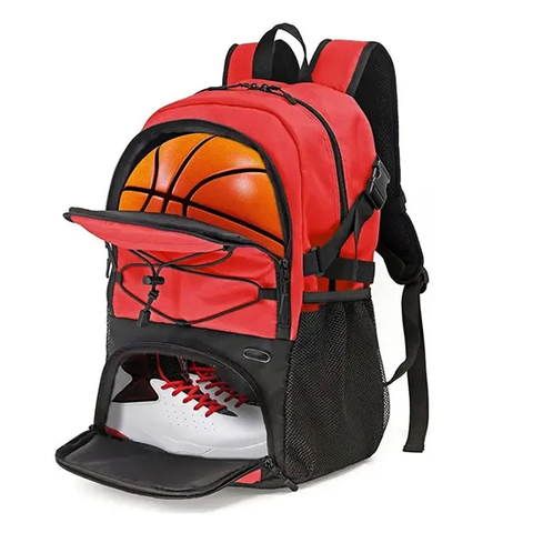 Custom Youth Sports Equipment Logo BSCI Factory Wholesale High Quality Large Capacity Waterproof Basketball Bag