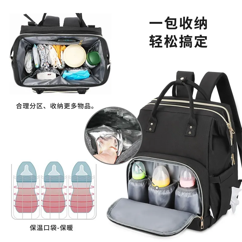 Factory Customized Hanging Baby Stroller Outdoor Oortable Baby Mommy Bag Backpack