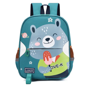 Animal Cartoon Student Schoolbag OEM Custom Logo Primary School Schoolbag for Boys