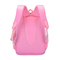 Fashion 3PCS Cute Pink Printing Polyester Backpack School Child Bag Set for Girl