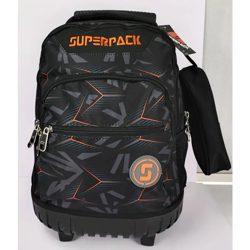 Customized Fashion High Capacity School Bags for Students Kids Backpack Bag Set School Trolley Bag