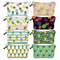 Wholesale Custom Pineapple Print Pencil Pouch Lady Cosmetic Bag with Logo