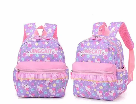 Custom Unicorn Detachable Girls′ School Pull Rod Children′s Cartoon Backpack