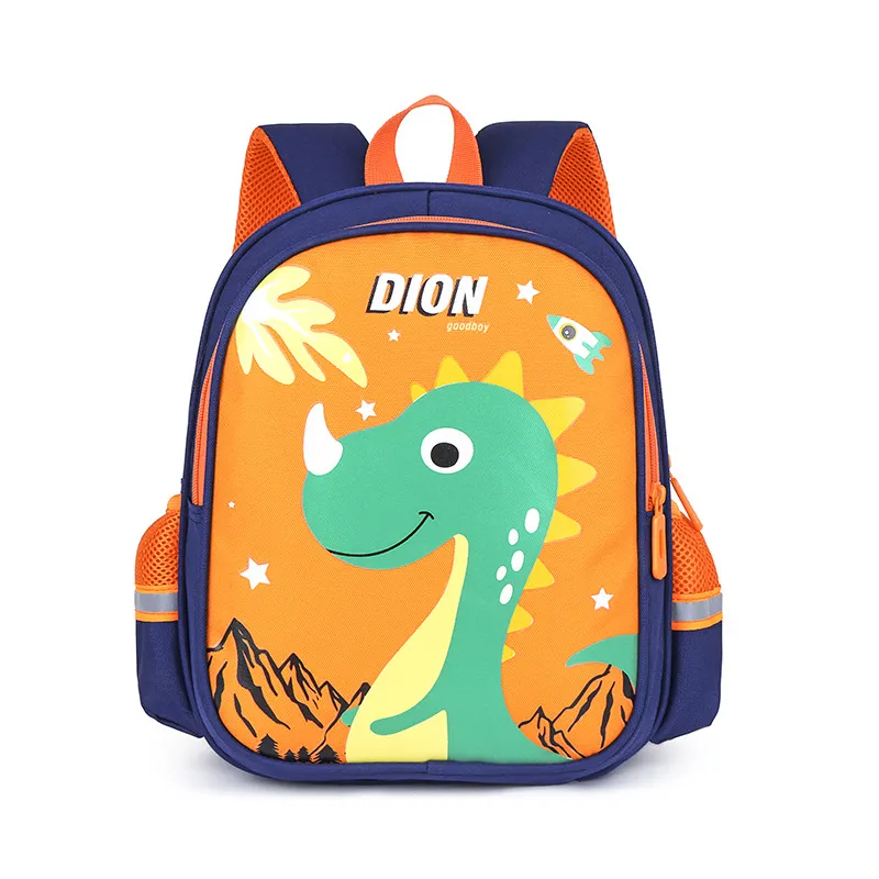 Pink Girls Dinosaur School Bag Set Blue Boy&prime;s Children Bookbag Teens Primary High School Backpack with Lunch Bag Pencil Case