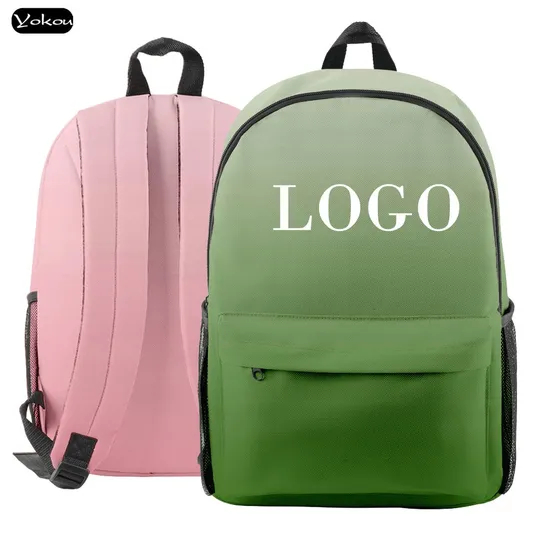 Back Pack Backwood Mochilas 3D Print Backpack Custom Sublimated New School Bag for Kids