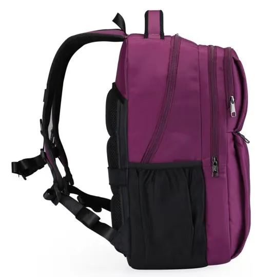 Custom Large Capacity Elastic Fabric Wear-Resistant Waterproof Renewable Environmental Protection Materials Backpack