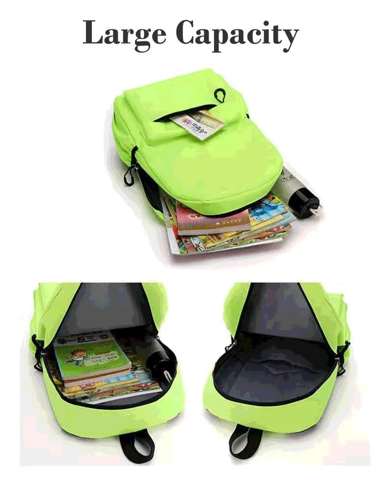 Wholesale Custom Waterproof Schoolbags Children Bookbags Leisure School Bookbag Kids Bag Backpack