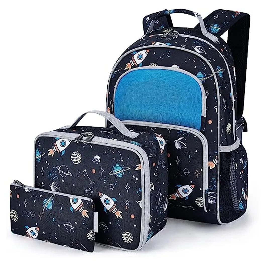 Fashion Cheap Price Custom Logo High Quality College Student Bags Polyester Backpack for Boys Girls