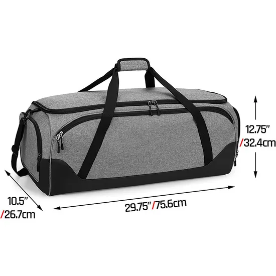 Customized Tennis Bag Suitable Large Capacity Racket Luggage Duffle Bag Shoulder Crossbody Bag