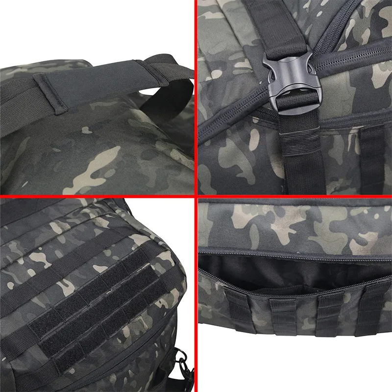 Factory Customized Camouflage Tactical Travel Luggage Bag