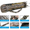 Factory Customized Canvas Fishing Rod Storage Bag Travel Handbag Large Capacity Fishing Bag
