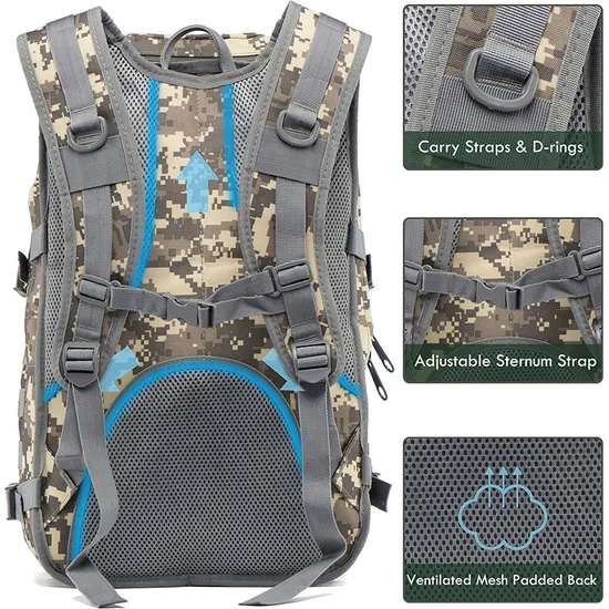 Tactical Style Camouflage Style Hiking Camping Backpack