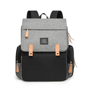Mommy Bag Genuine Leather Mother and Baby Backpack