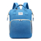 Minimalist Mommy Bag Portable Folding Shoulder Backpack Multi Functional Large Capacity Baby Bed Mommy Backpack