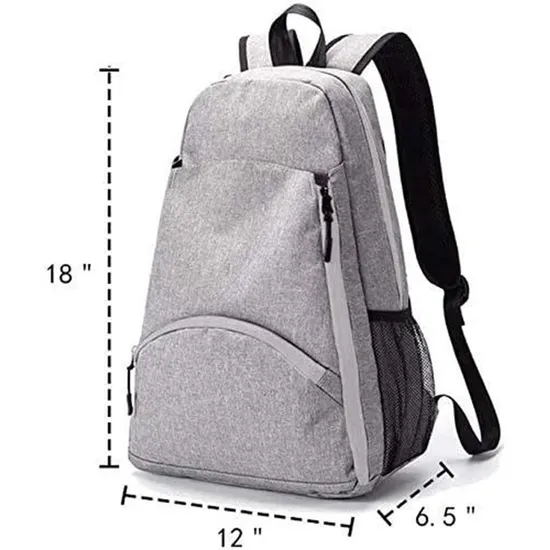 Factory Customized New Fitness Bag Tennis Racket Backpack Waterproof Oxford Cloth Leisure Sports Backpack