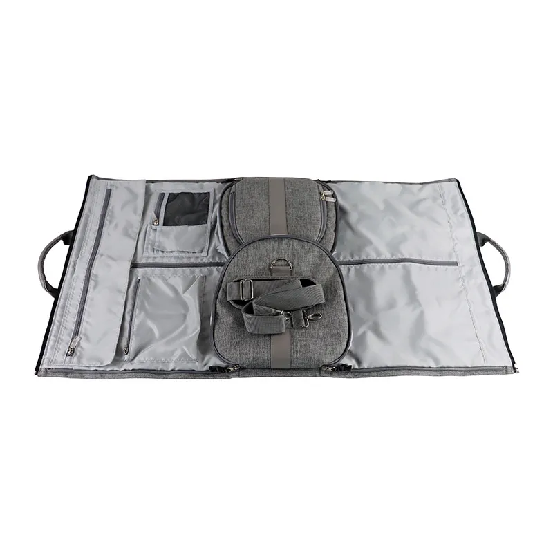 1680d Oxford Folding Travel Customized Luggage Bag Pull Rod Luggage Handheld Men&prime;s Suit Bag